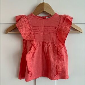⭐️ 3/$20 ⭐️ Zara Kids Ruffle Top